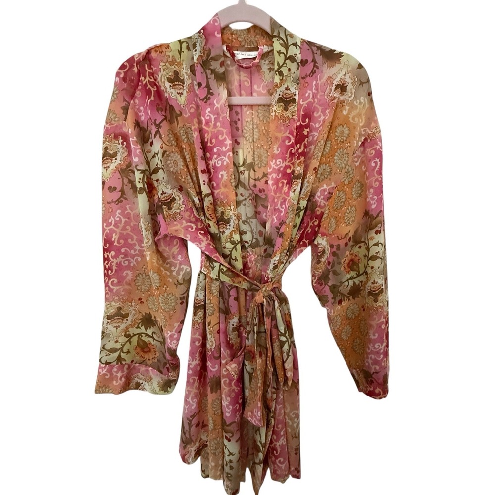 Victoria's Secret Pink Floral Robe